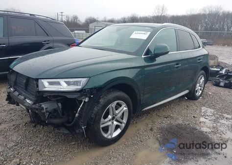 2018 Audi Q5 2.0T Premium/2.0T Tech Premium z USA, uszkodzony, nr VIN WA1BNAFY4J2026095
